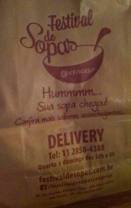 Delivery - Festival de Sopas do CEAGESP